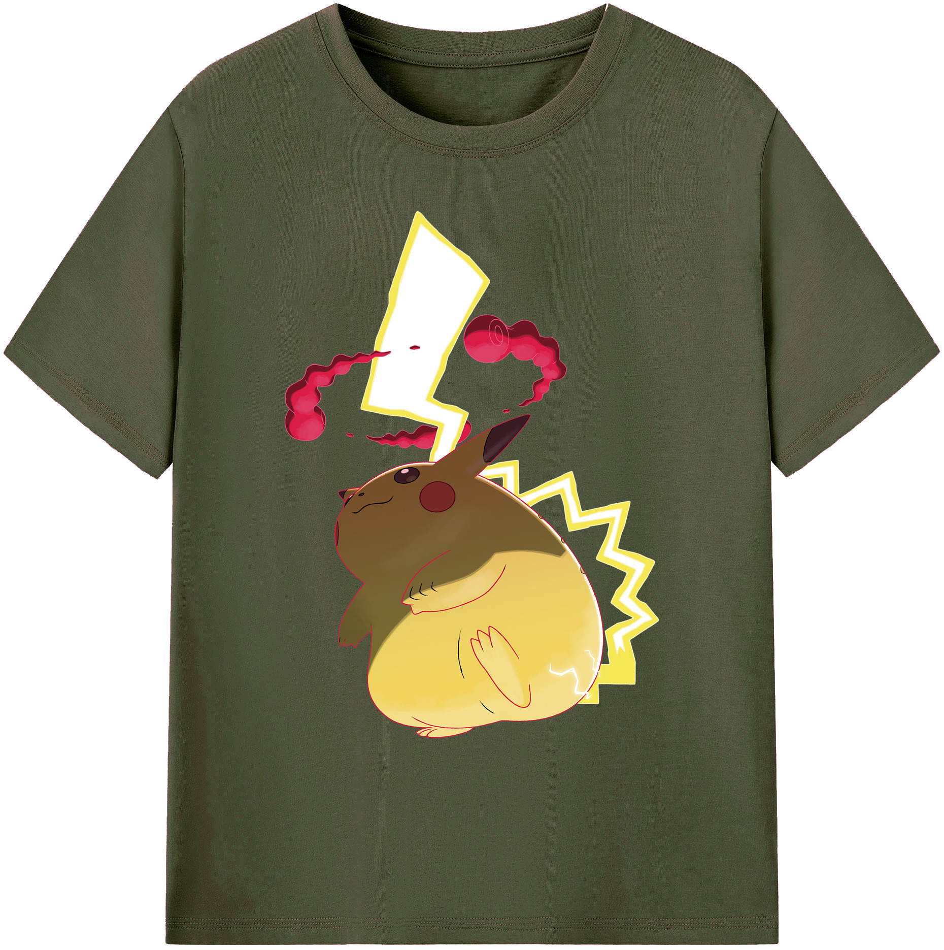 （画像用） ポケットモンスター Pokémon 綿100％ メンズ半袖Tシャツ｜肌触りやわらか＆通気性